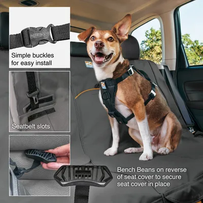 KURGO Wander Bench Seat Cover - cca. D 140 x Š 114 cm