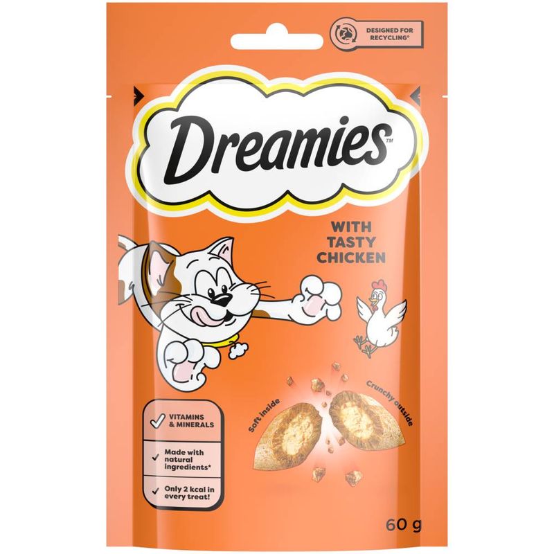 Dreamies Cat Treats - Chicken