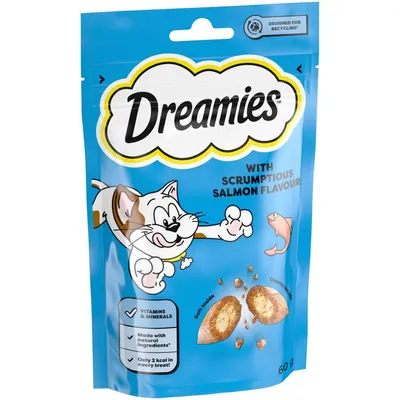 Dreamies Cat Treats - Salmon