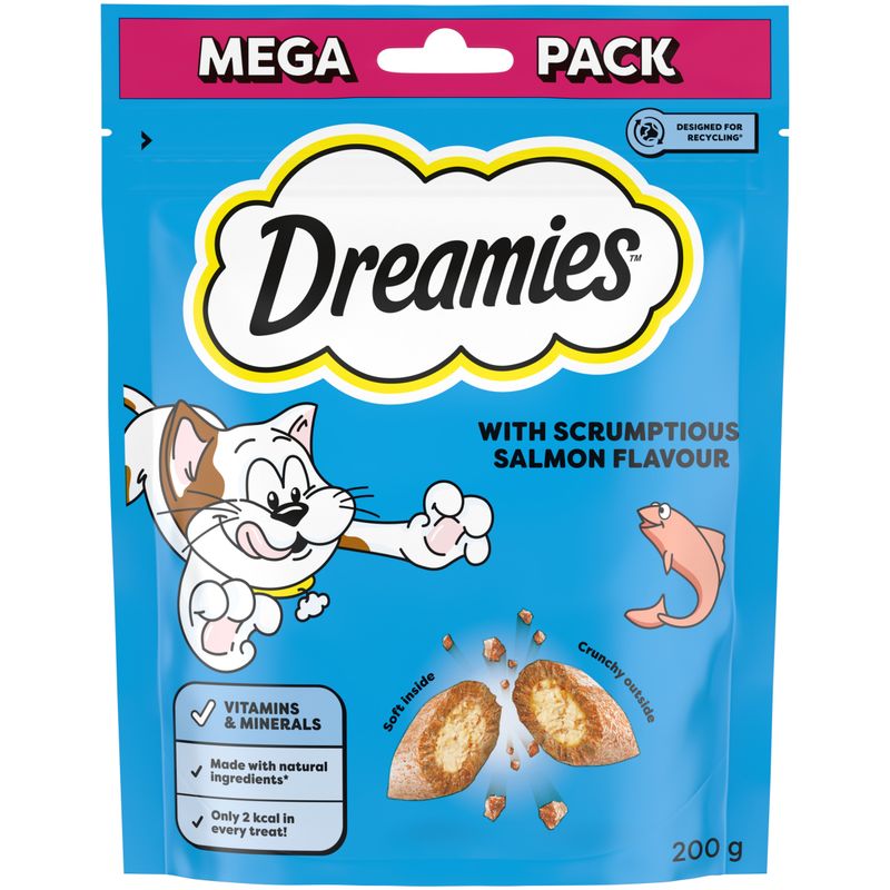 Dreamies Big Pack Cat Treats - Salmon