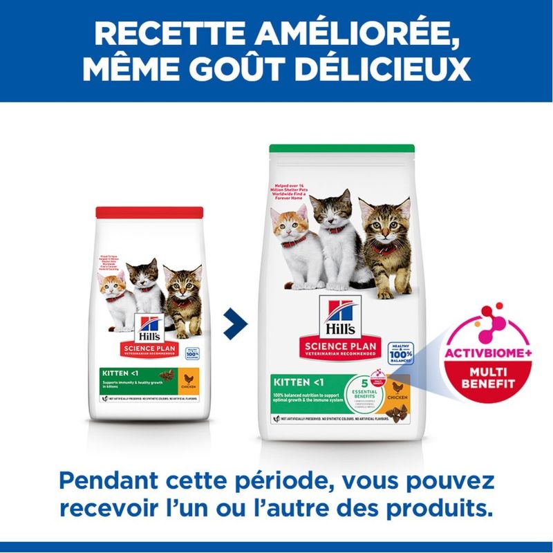 Hill's Science Plan Kitten Poulet