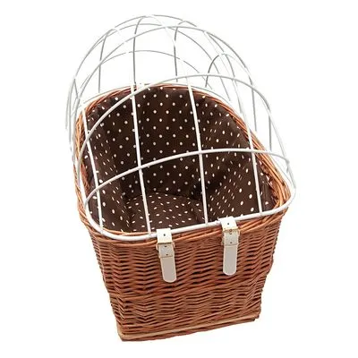 Aumüller Hondenfietsmand voor Bagagedrager met Tralies