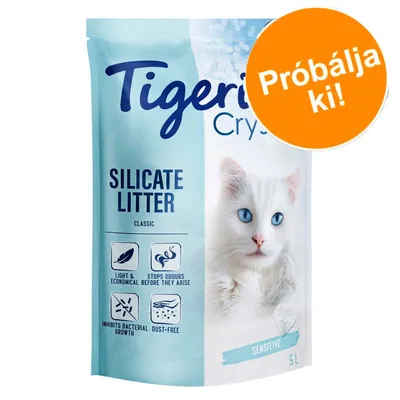 Próbálta már? 5 l Tigerino Crystals próbacsomag