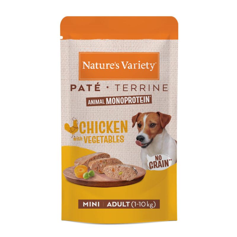 Nature's Variety Paté No Grain Adult Mini 8 x 150 g