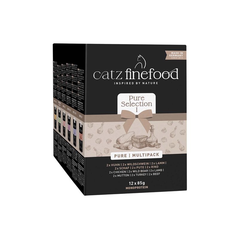 catz finefood Pure Pouch Mix 12 x 85g - cat wet food