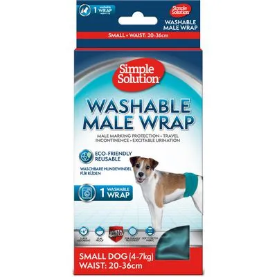 Simple Solution Washable Dog Nappy - Male Simple Solution Washable Dog Nappy - Male