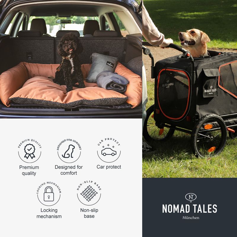 Caixa de transporte para cães Nomad Tales Spirit em alumínio