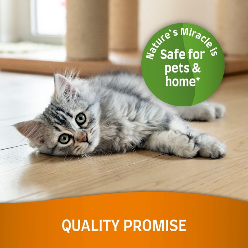 Nature's Miracle Set-In Vlekken- en geurverwijderaar voor katten