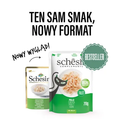 Schesir Complements filet w galarecie, 6 x 70 g