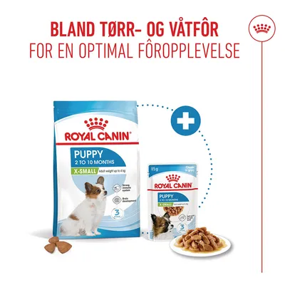 Royal Canin X-Small Puppy i saus Royal Canin X-Small Puppy i saus