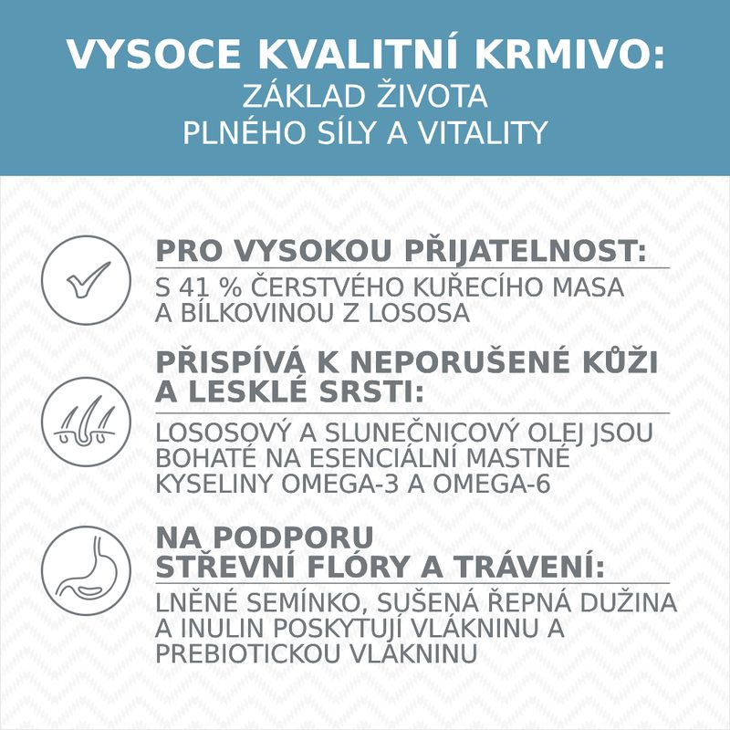 Wolf of Wilderness Junior "Blue River" s lososem - bez obilovin