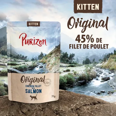 Purizon Kitten 6 x 70 g pour chat - sans céréales