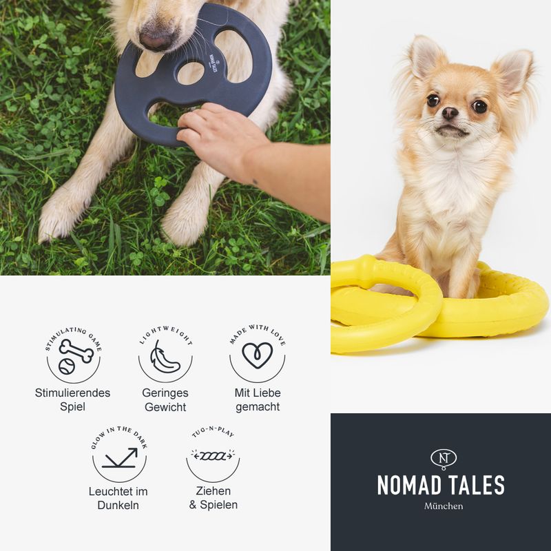 Nomad Tales Spirit Lysende legebold med reb