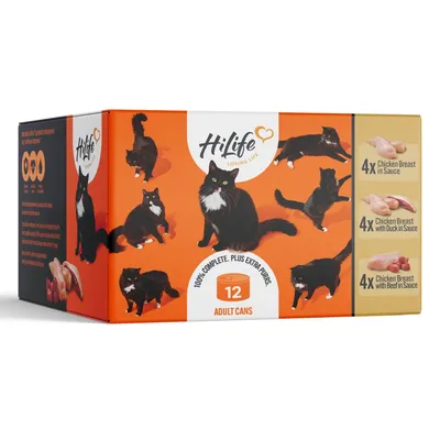 HiLife Cat Luxury Selection 12 x 70g