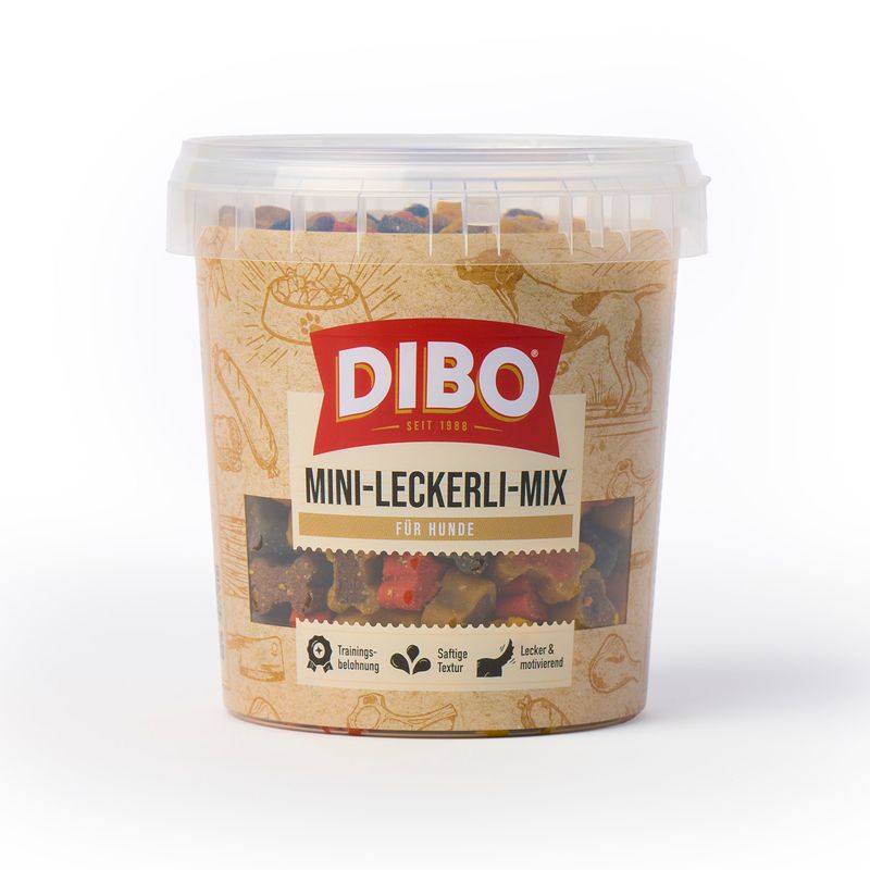 DIBO Mini Leckerli-Mix im Eimer