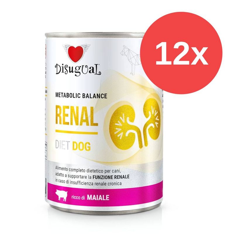 Sparpaket Disugual Metabolic Balance Renal Dog 12 x 400 g