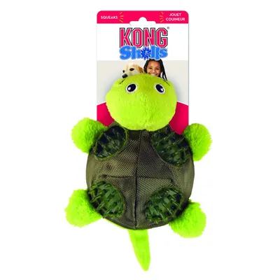 KONG Shells Turtle - Size. L: 28 x 21 x 8 cm (L x W x H)