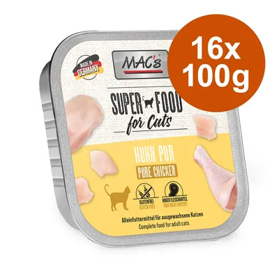 MAC’s Cat Trays 16 x 100g - cat wet food