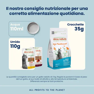 Almo Nature Functional Life Maintenance Pesce Azzurro e Riso