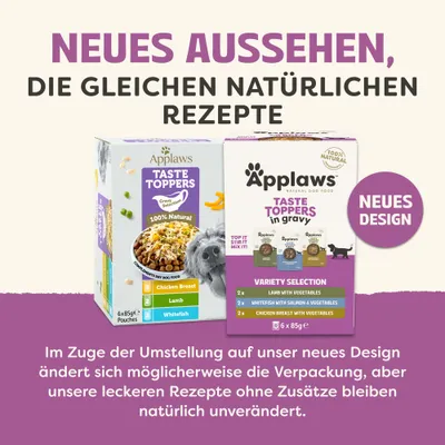 Sparpaket Applaws Taste Toppers 12 x 85 g