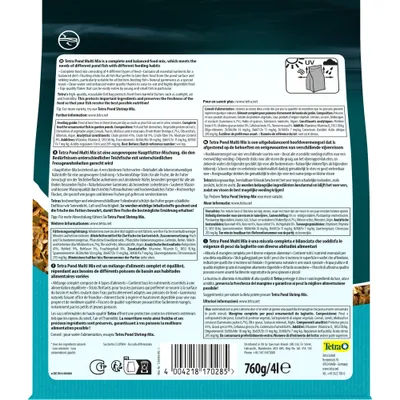 TetraPond Teichfischfutter Multi Mix - 4 l TetraPond Teichfischfutter Multi Mix - 4 l