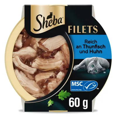 Megapakiet Sheba Filets, 32 x 60 g