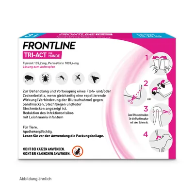 Frontline® TRI-ACT Hunde M (10 - 20 kg)