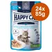 Sparpaket Happy Cat Pouch Meat in Sauce 24 x 85 g