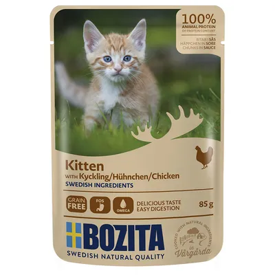 Bozita Biter i Saus porsjonsposer 24 x 85 g