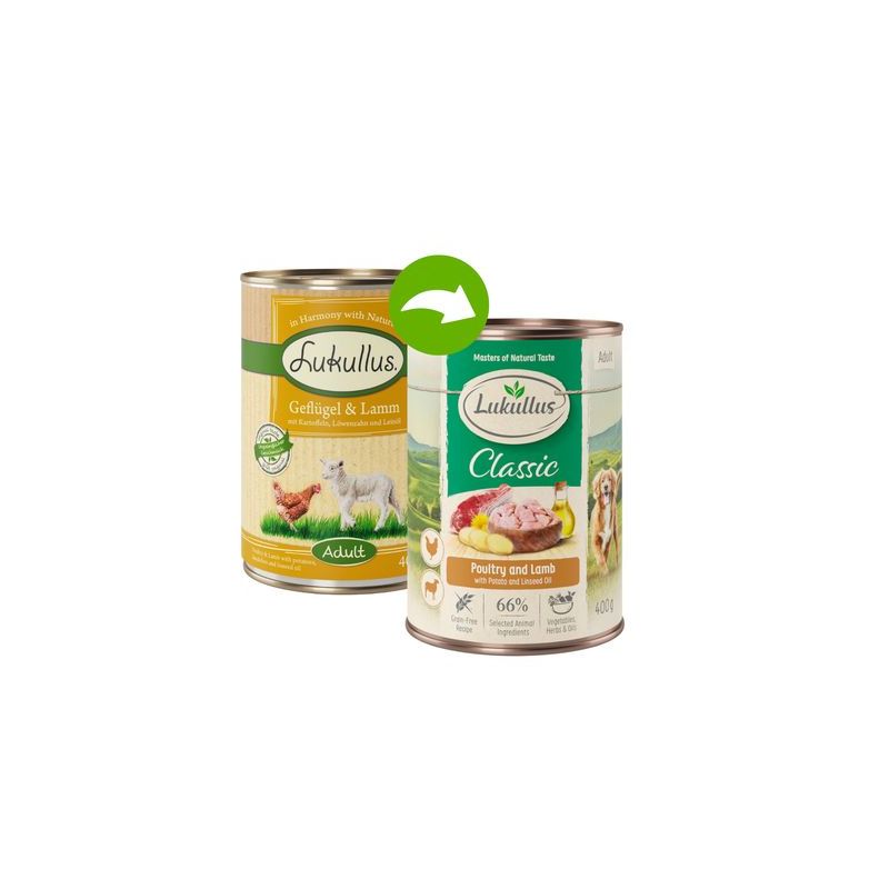 Sparpack: Lukullus Naturkost 24 x 400 g