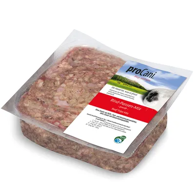 proCani BARF-Paket 4 Sorten Rind & Innereien