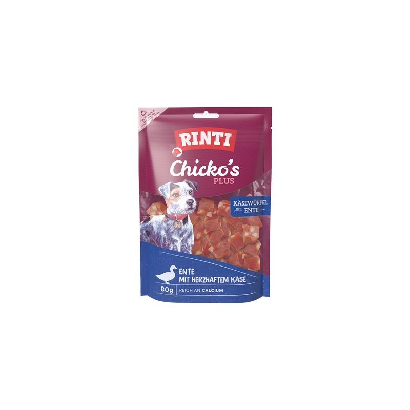 RINTI Chicko Plus Kaas & Eend Blokjes