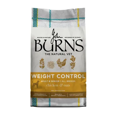 Burns Weight Control Adult/Senior Huhn & Hafer - 12 kg Burns Weight Control Adult/Senior Huhn & Hafer - 12 kg