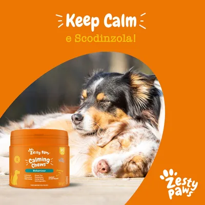 Zesty Paws Calming Chews Tacchino