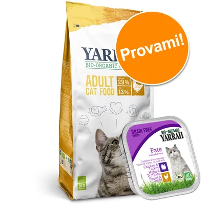 Set prova misto! Yarrah Bio alimento biologico secco + umido