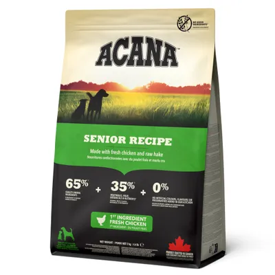 Acana Senior, kurczak, indyk i ryba - 2 kg Acana Senior, kurczak, indyk i ryba - 2 kg