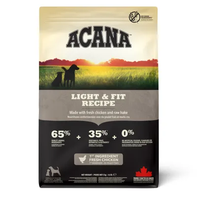 Acana Light & Fit z kurczakiem, indykiem i rybą