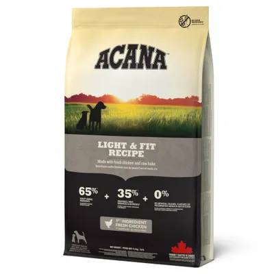 Acana Light & Fit met kip, kalkoen en vis - 11,4 kg