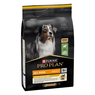 PURINA PRO PLAN All sizes All Sizes Adult Light Sterilised Agnello - 3 kg PURINA PRO PLAN All sizes All Sizes Adult Light Sterilised Agnello - 3 kg