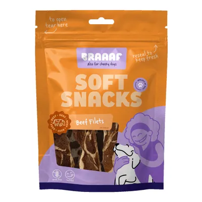 Braaaf Soft Snacks med oxfilé