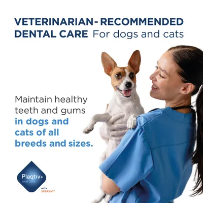 Veterinär-empfohlene Zahnpflege für Hunde und Katzen. Gesunde Zähne und Zahnfleisch bei Hunden und Katzen aller Rassen und Größen erhalten. Plaqtiv+ oral care. Veterinär-empfohlene Zahnpflege für Hunde und Katzen. Gesunde Zähne und Zahnfleisch bei Hunden und Katzen aller Rassen und Größen erhalten. Plaqtiv+ oral care.