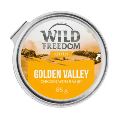 Wild Freedom Kitten Schale 6 x 85 g - Golden Valley Kaninchen & Huhn Wild Freedom Kitten Schale 6 x 85 g - Golden Valley Kaninchen & Huhn