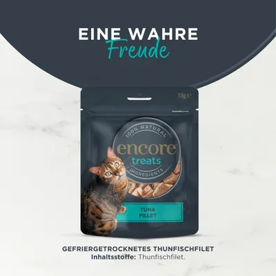Encore Cat Treats mit Thunfischfilet - 10 g Encore Cat Treats mit Thunfischfilet - 10 g