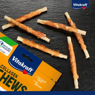 Vitakraft Chews Collagen Stick csirke - 200 g