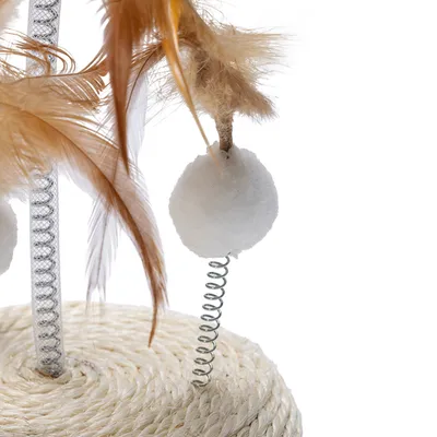 Jouet Karlie Nava en sisal et luffa pour chat