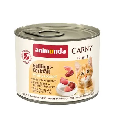 animonda Carny Kitten 12 x 200 g Kattenvoer