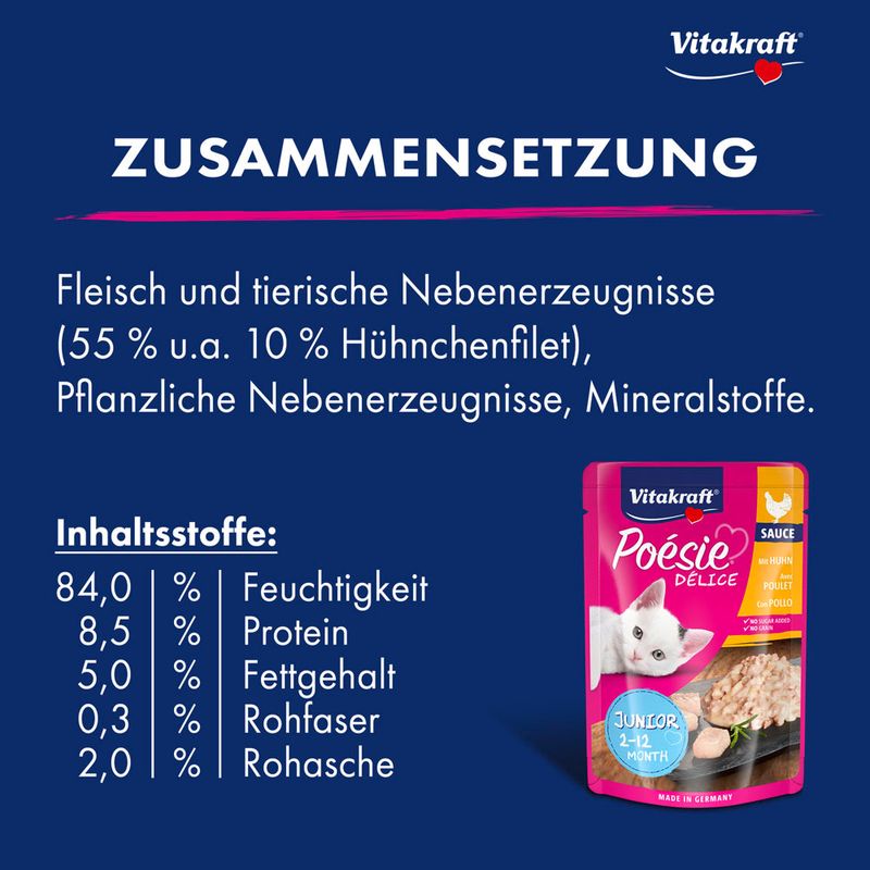 Vitakraft Poésie Délice 23 x 85 g