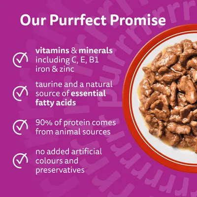 Whiskas 1+ Meaty Meals in Gravy