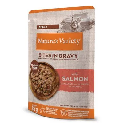 Nature's Variety Bites in Saus 22 x 85 g Kattenvoer