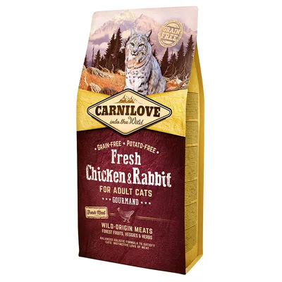 Carnilove Fresh Adult chicken, rabbit for cats